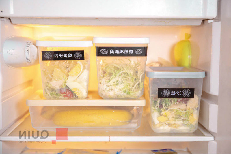用趣印标签打印机标识食材 用趣印标签打印机标识食材